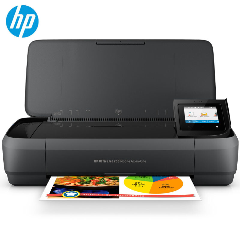 惠普（HP）OﬃceJet 200 移动便携打印机 A4