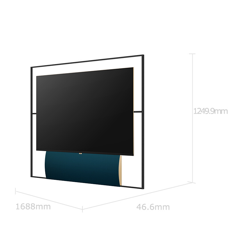 TCL XESS 65A100T 65英寸液晶电视机 4k超高清 超薄 量子点全面屏 人工智能 浮窗全场景TV 线下同款