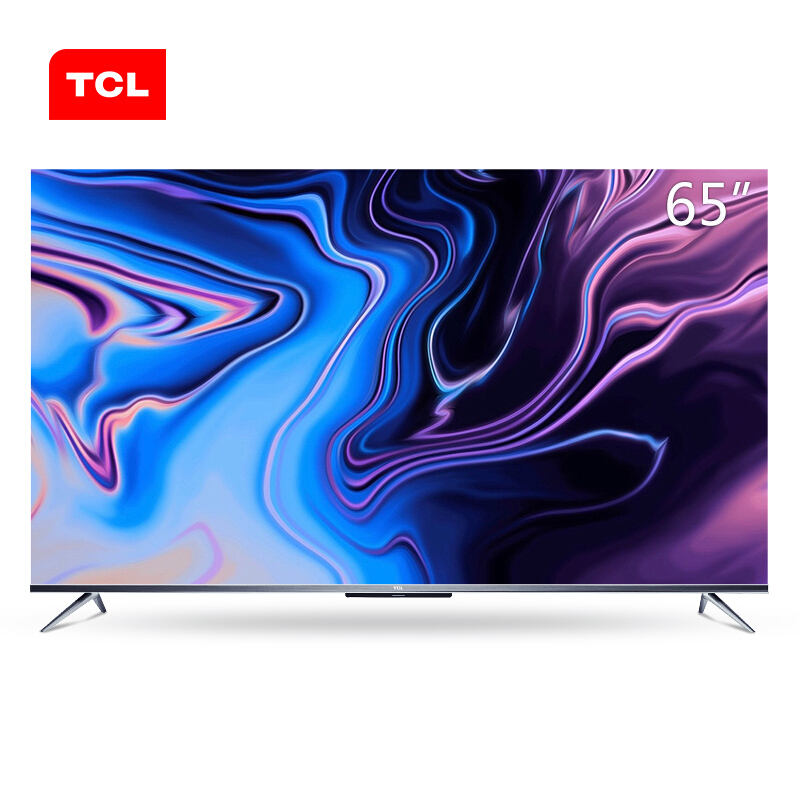  TCL 65T780 65英寸液晶平板电视机 超薄金属智慧全面屏 原色高色域 8K解码 2+32GB大内存 教育电视