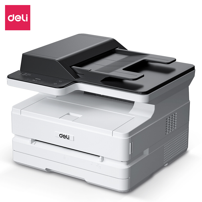 得力(deli)M2500AD三合一黑白激光打印机 家用办公大容量打印一体机 配备ADF自动输稿器