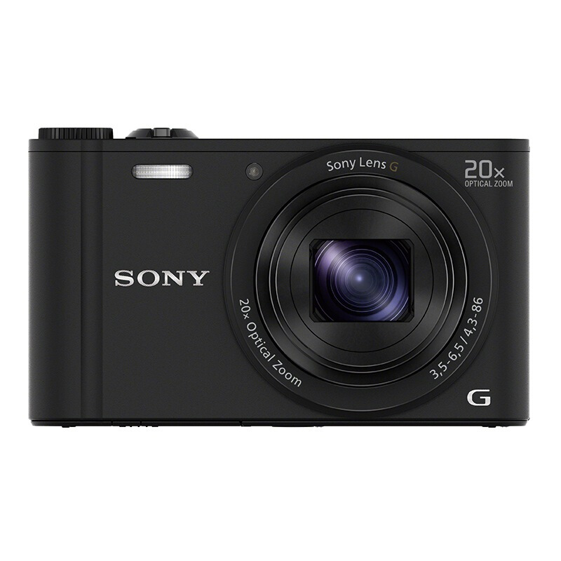 索尼（SONY） DSC-WX350 便携数码相机/照相机/卡片机 黑色