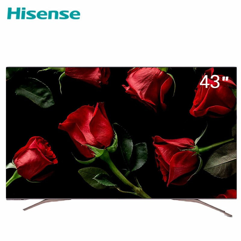 海信（Hisense）HZ43U7N 43英寸超高清4K 液晶电视 全面屏设计薄机身