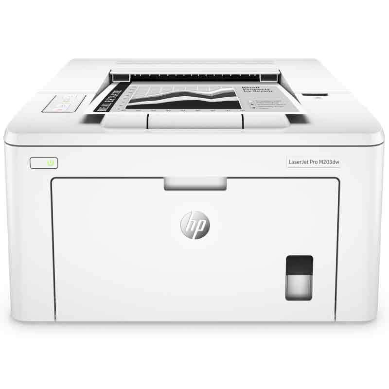 惠普（HP）LaserJet Pro M203dw 黑白激光打印机