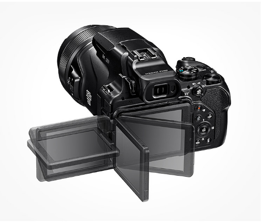 尼康(Nikon) COOLPIX P1000相机轻便型长焦数码相机125倍大变焦4k高清打鸟拍月 礼包二升级64G卡+UV镜+包+备用电池+三脚架 官方标配