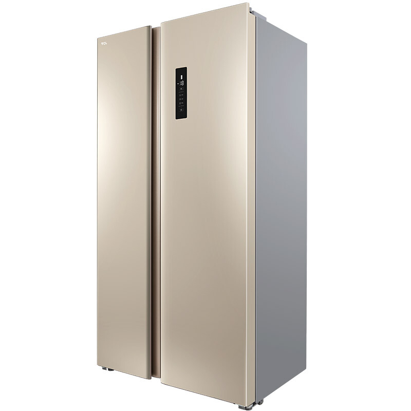 TCL 520升 双变频风冷无霜对开门电冰箱 智慧摆风 制冷均匀双开门电冰箱（流光金）BCD-520WEPZA50