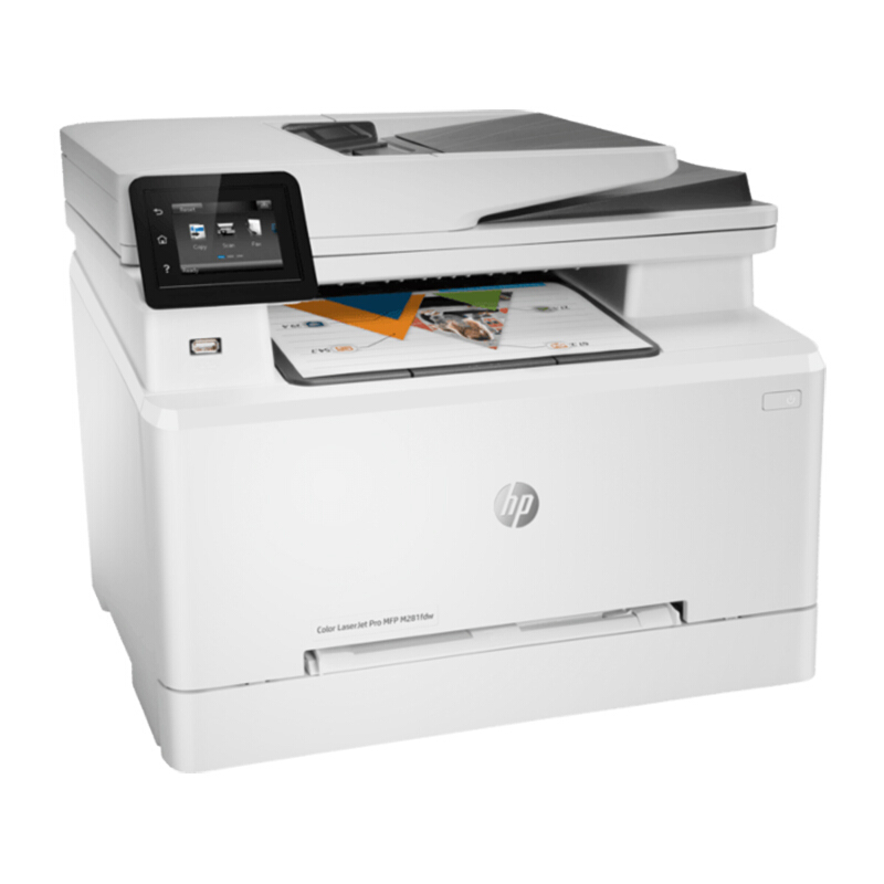 惠普（HP）Color LaserJet Pro MFP M281fdn A4彩色多功能一体机（打印 复印 扫描 传真 ）