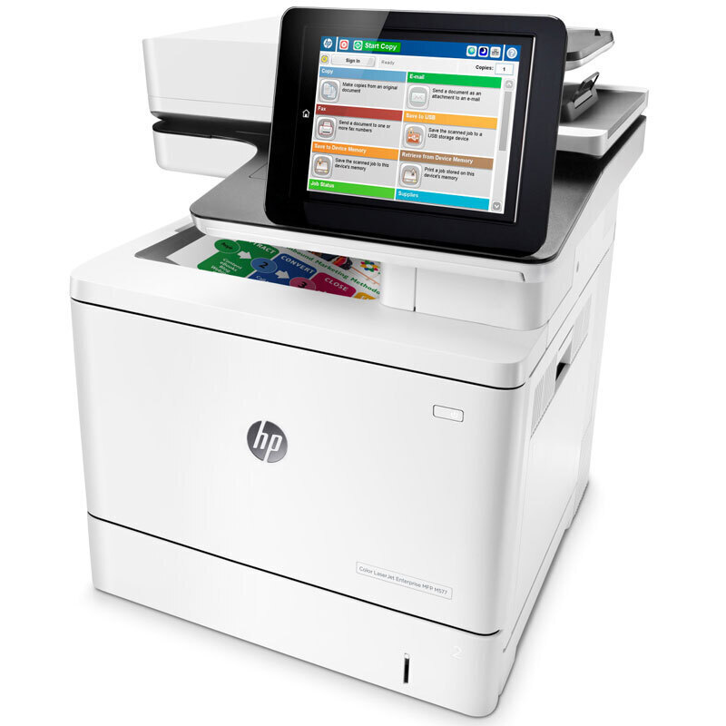 惠普 (HP) Color LaserJet Enterprise MFP M577f 彩色 复印机 A4