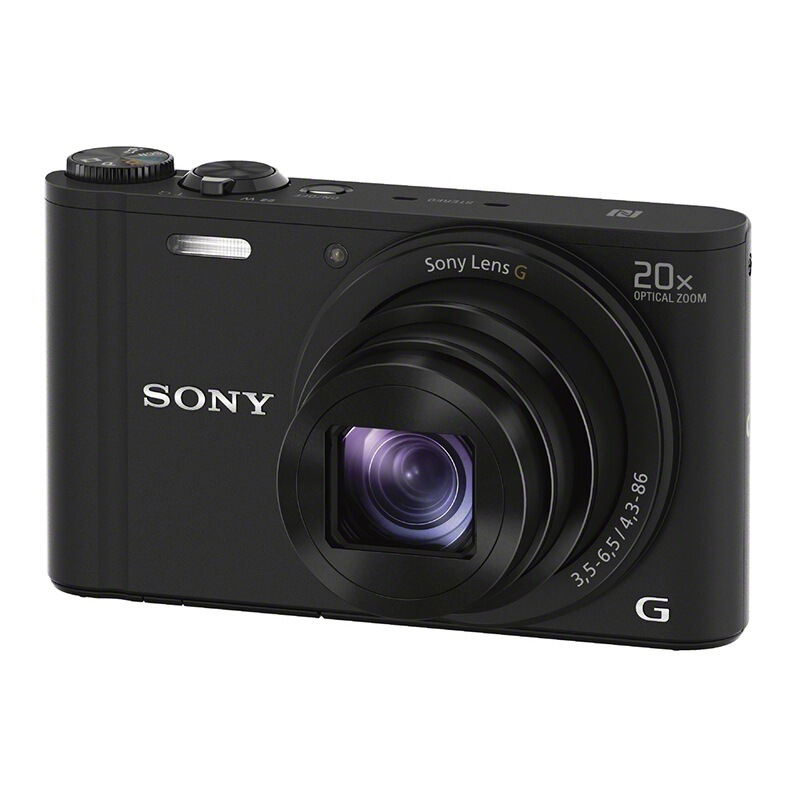 索尼（SONY） DSC-WX350 便携数码相机/照相机/卡片机 黑色