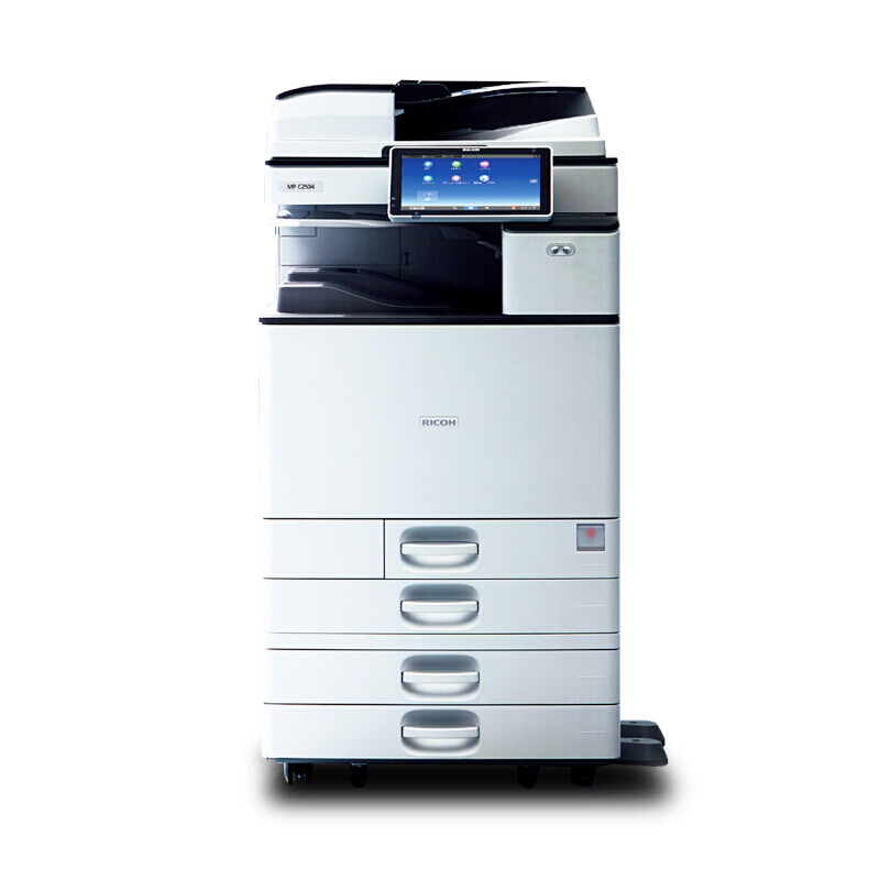 理光 MP C3004exSP 彩色复合机(双面打印扫描盖板工作台） 彩色激光复印机