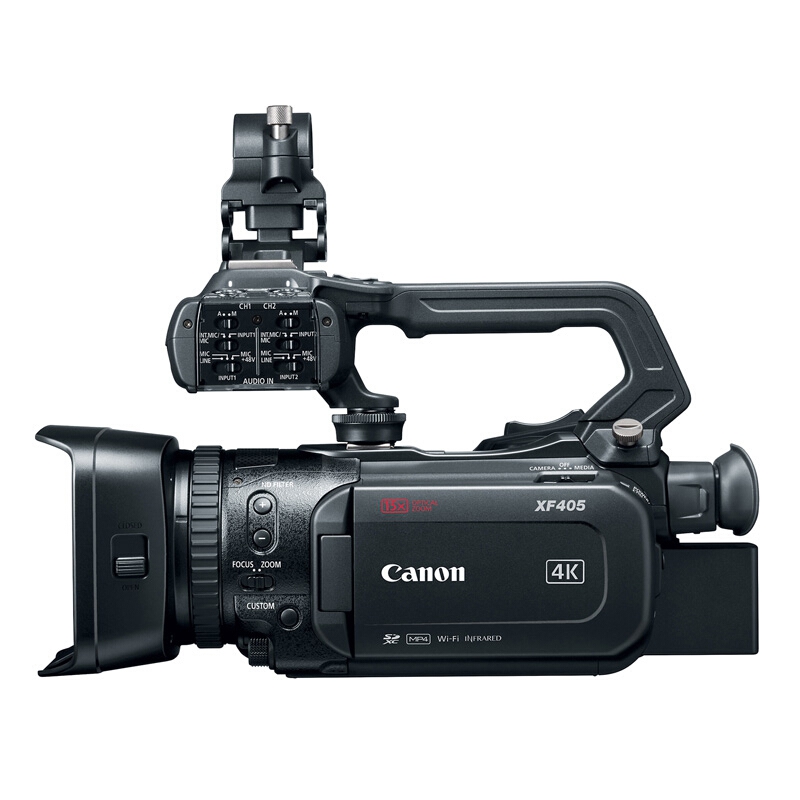 佳能 (Canon)XF405  高清摄像机  1.0寸CMOS影像传感器  约892万像素摄像机