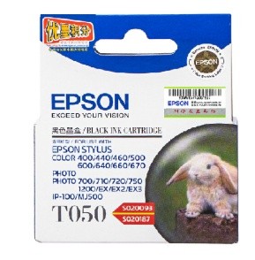 爱普生(EPSON) ` T050 ` 墨盒
