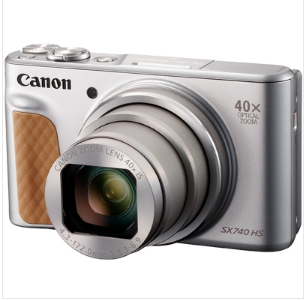 佳能（Canon）PowerShot SX740 HS 数码照相机（银）