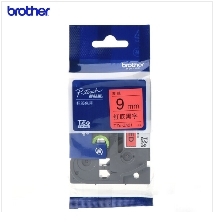 兄弟/brother TZe-Z421 9mm 红底/黑字 原装标签打印色带 色带/碳带